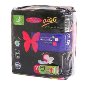 نوار بهداشتی خیلی نازک تافته ویژه شب 7 عددی