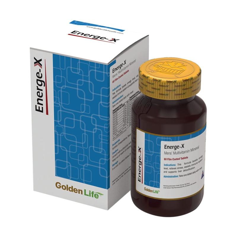 قرص انرژکس گلدن لایف 60 عددی - تصویر 1