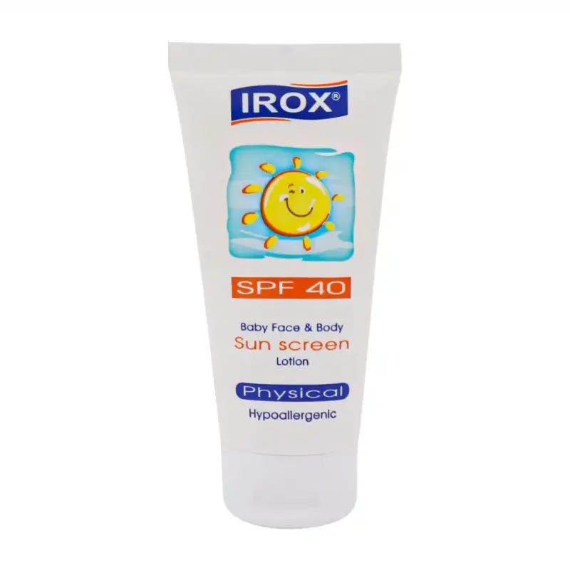 لوسیون ضد آفتاب کودک SPF40 ایروکس 60 میل لیتر - تصویر 2