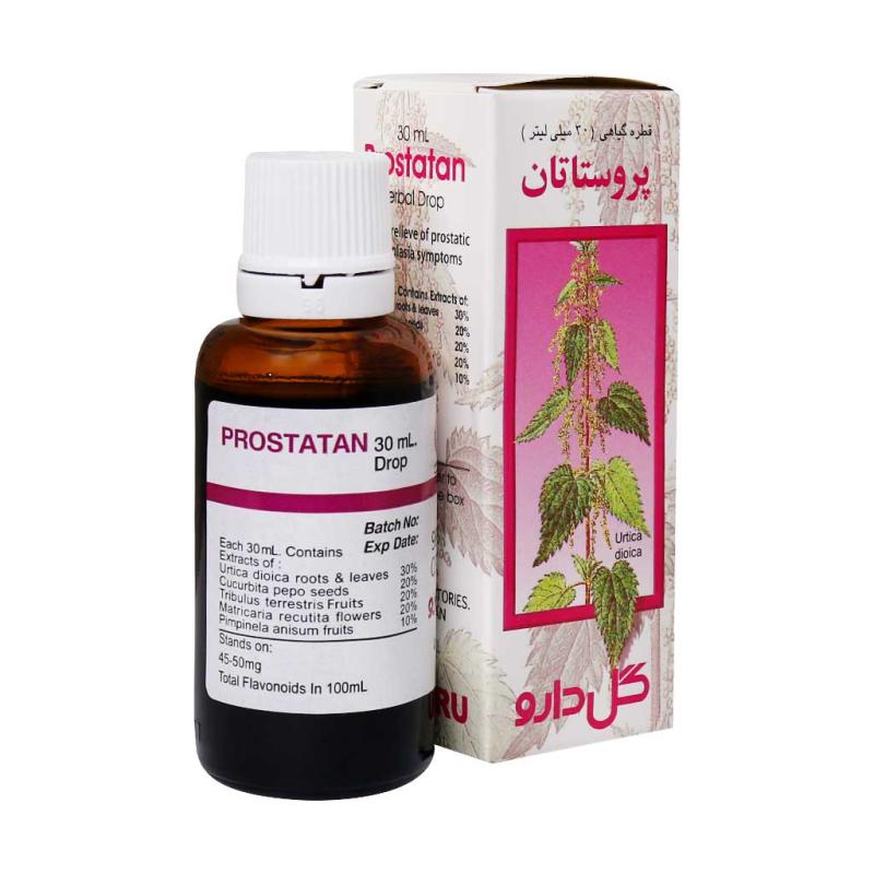 قطره گیاهی پروستاتان گل دارو 30 میلی لیتر - تصویر 2