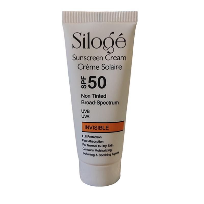 کرم ضد آفتاب بدون رنگ سیلوژه SPF 50 مناسب پوست‌های نرمال تا خشک 40 میلی‌لیتر - تصویر 2