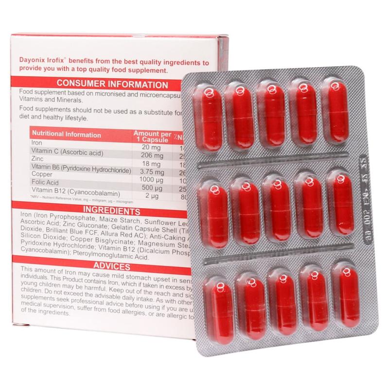 کپسول آیروفیکس دایونیکس فارما 30 عدد - تصویر 2