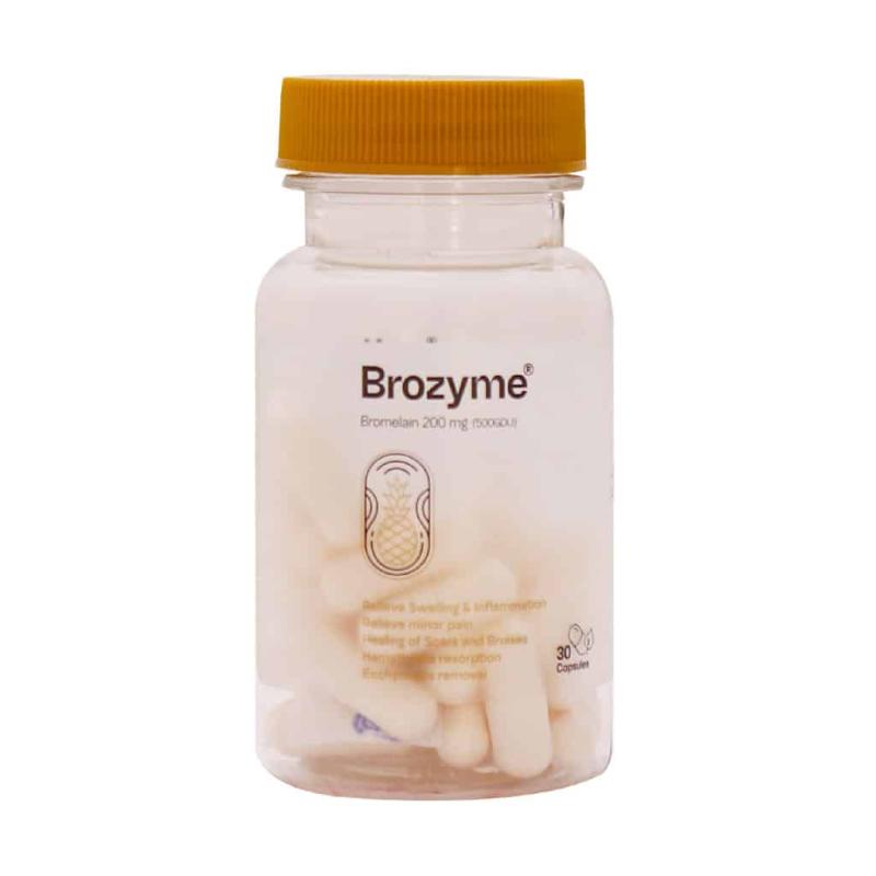 کپسول بروزایم (بروملین) 200 mg 30 عدد - تصویر 2
