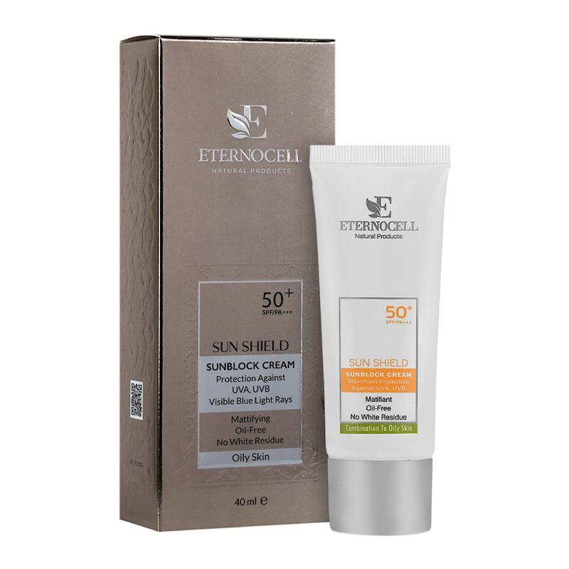 کرم ضد آفتاب بی‌رنگ اترنوسل SPF50 مناسب پوست چرب 40 میلی‌لیتر - تصویر 3