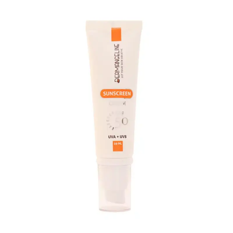 کرم ضد آفتاب SPF50 درم انجلین مناسب انواع پوست 50 میلی لیتر - تصویر 2