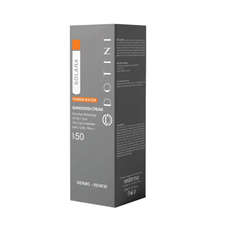 کرم ضد آفتاب فیوژن واتر دوتینی بی رنگ SPF50 - تصویر 3