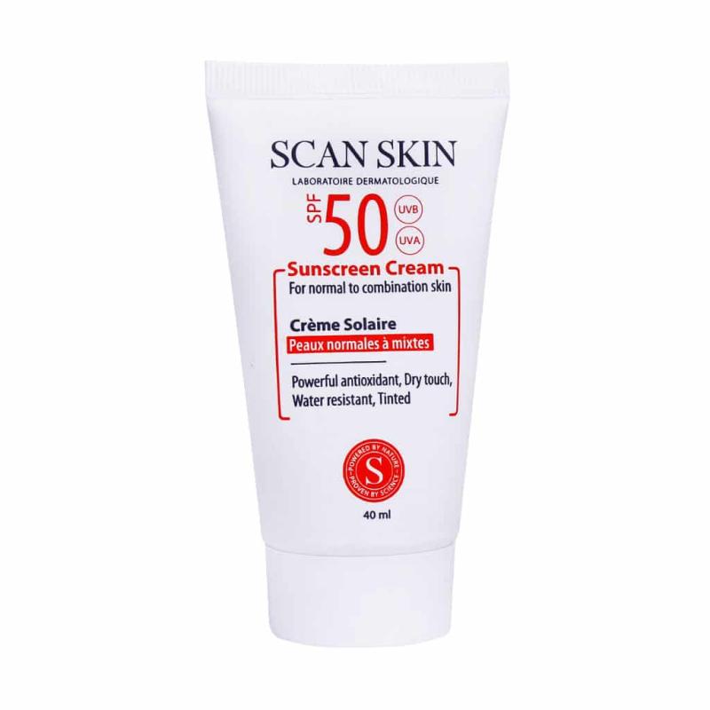 کرم ضد آفتاب رنگی اسکن اسکین SPF50 مناسب پوست نرمال و مختلط 40 میلی لیتر - تصویر 2