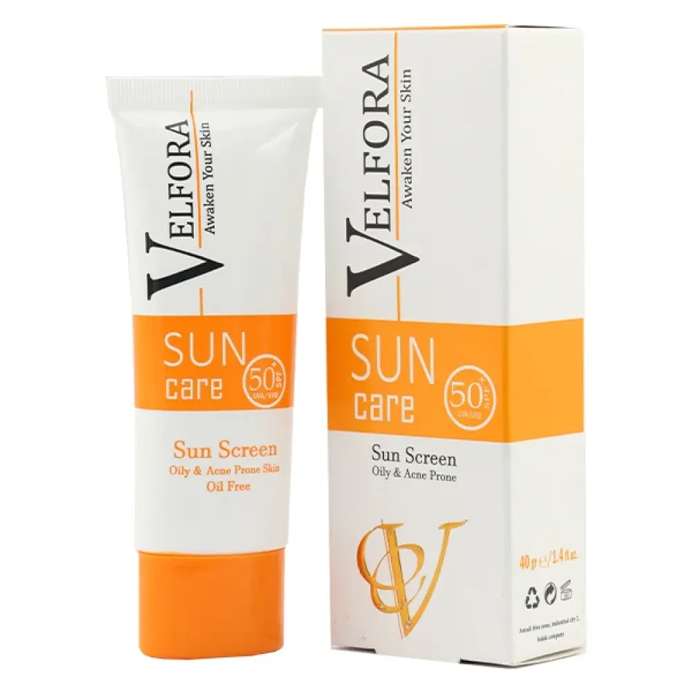 کرم ضد آفتاب بی رنگ فاقد چربی ولفرا SPF50 مناسب پوست چرب 40 میلی لیتر - تصویر 1