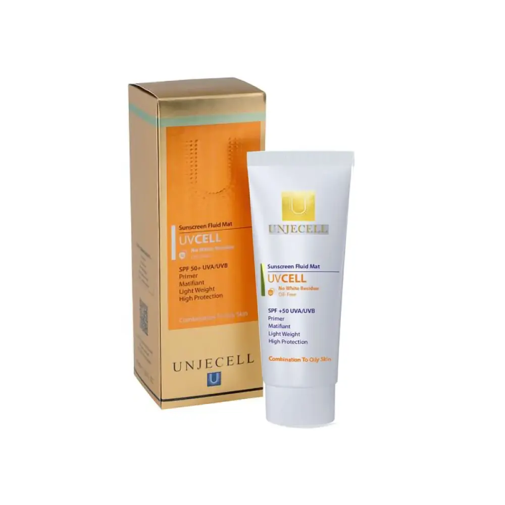 ضد آفتاب بی رنگ آنژسل SPF50 مناسب پوست چرب 40 میلی لیتر - تصویر 1