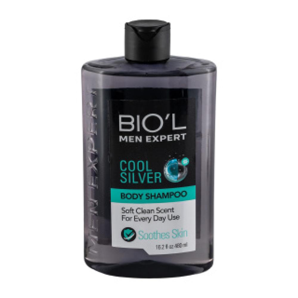 شامپو بدن بیول مدل Cool Silver با رایحه معتدل 480 میلی لیتر - تصویر 1