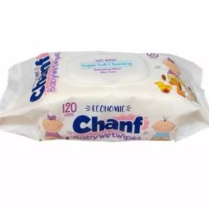 دستمال مرطوب کودک چانف مدل اقتصادی 120 عددی