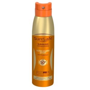 اسپری ضد آفتاب سان سیف +SPF 50 حجم 50 میلی لیتر