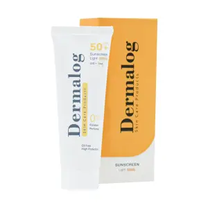 ضد آفتاب رنگی درمالوگ SPF 50 روشن