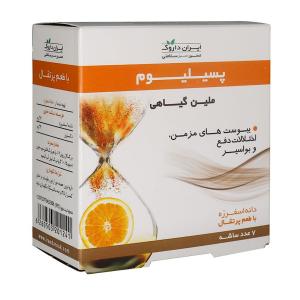 پودر پسیلیوم پرتقالی ایران داروک 7 ساشه