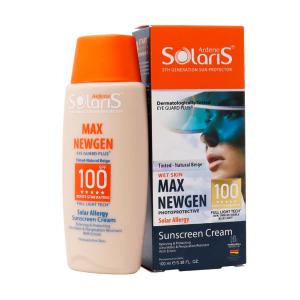 کرم ضدآفتاب مکس نیوژن آردن سولاریس SPF100 بژ طبیعی 100 میلی‌لیتر