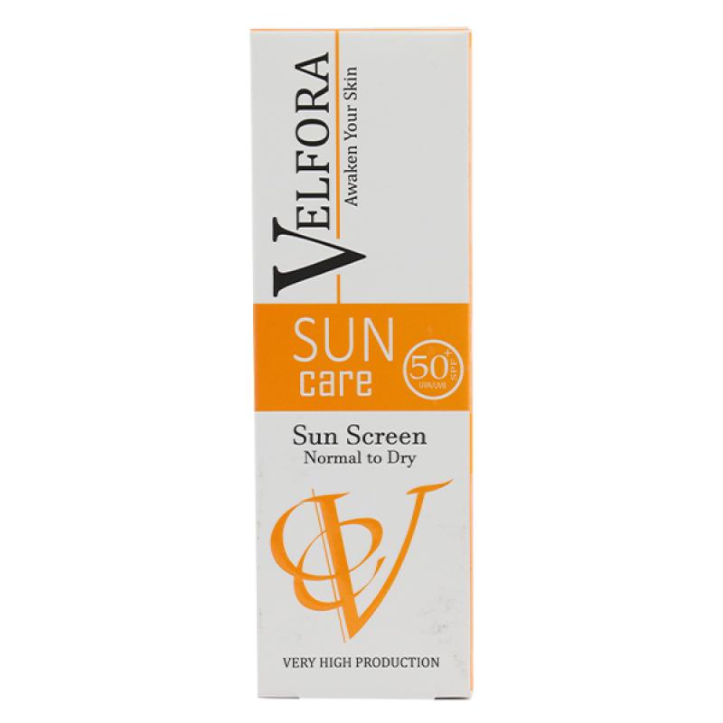 کرم ضد آفتاب بی رنگ ولفرا SPF50 مناسب پوست خشک و نرمال 40 میلی لیتر - تصویر 3