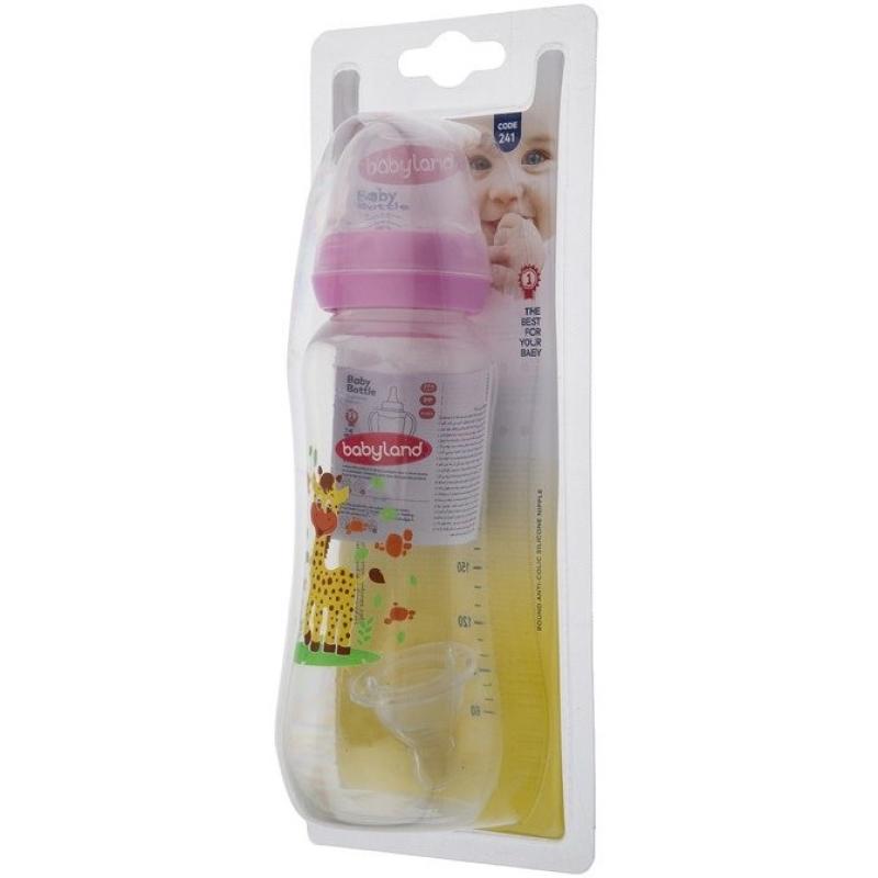 شیشه شیر آنتی کولیک بی بی لند کد 241 حجم 240 میلی لیتر - تصویر 3