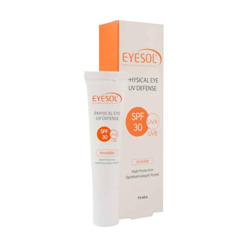 کرم ضد آفتاب بی رنگ آیسول SPF30 مناسب دور چشم - تصویر 2