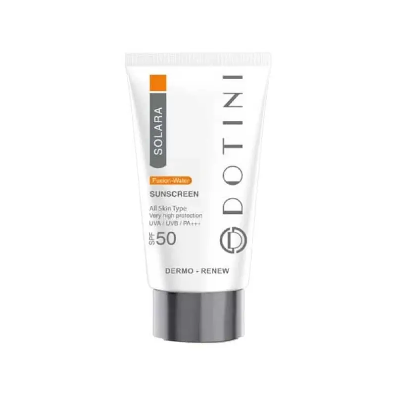 کرم ضد آفتاب بی رنگ دوتینی فاقد چربی SPF50 مناسب پوست چرب 50 میلی لیتر - تصویر 2