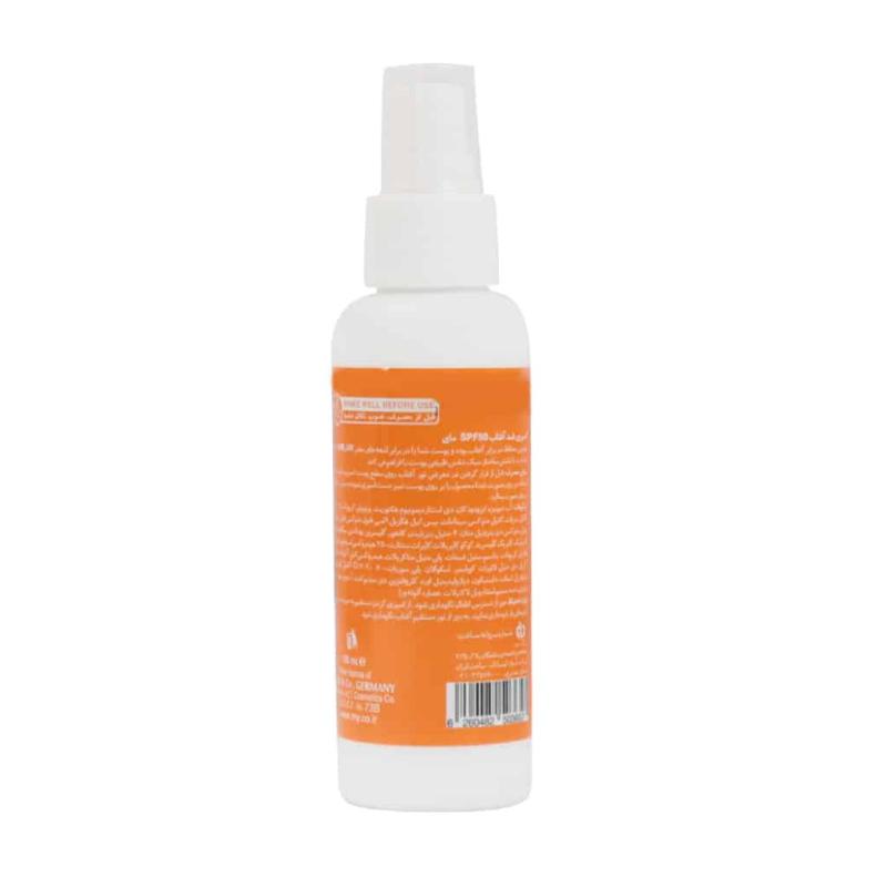 اسپری ضد آفتاب SPF50 فاقد چربی مای 100 میلی لیتر - تصویر 2