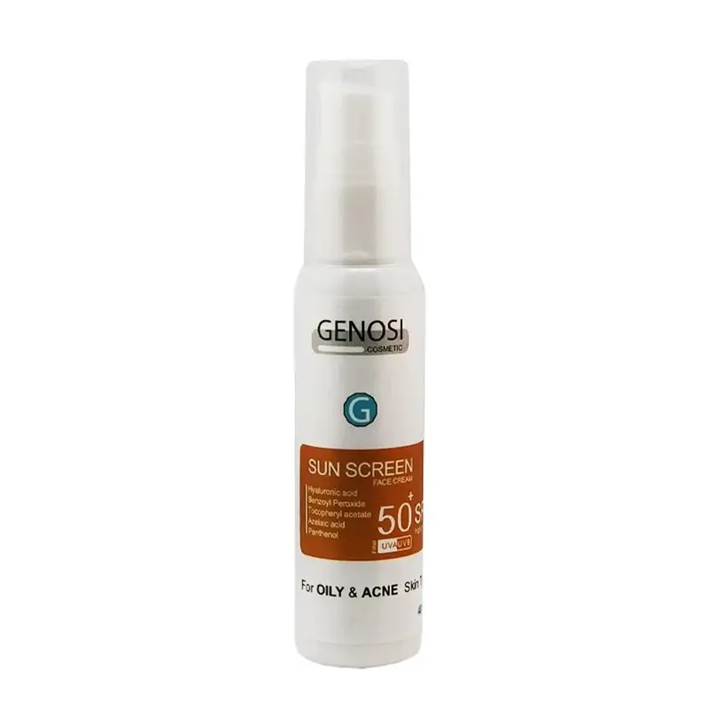 کرم ضد آفتاب بی رنگ گنوسی SPF50 مناسب پوست چرب 40 میلی‌لیتر - تصویر 2