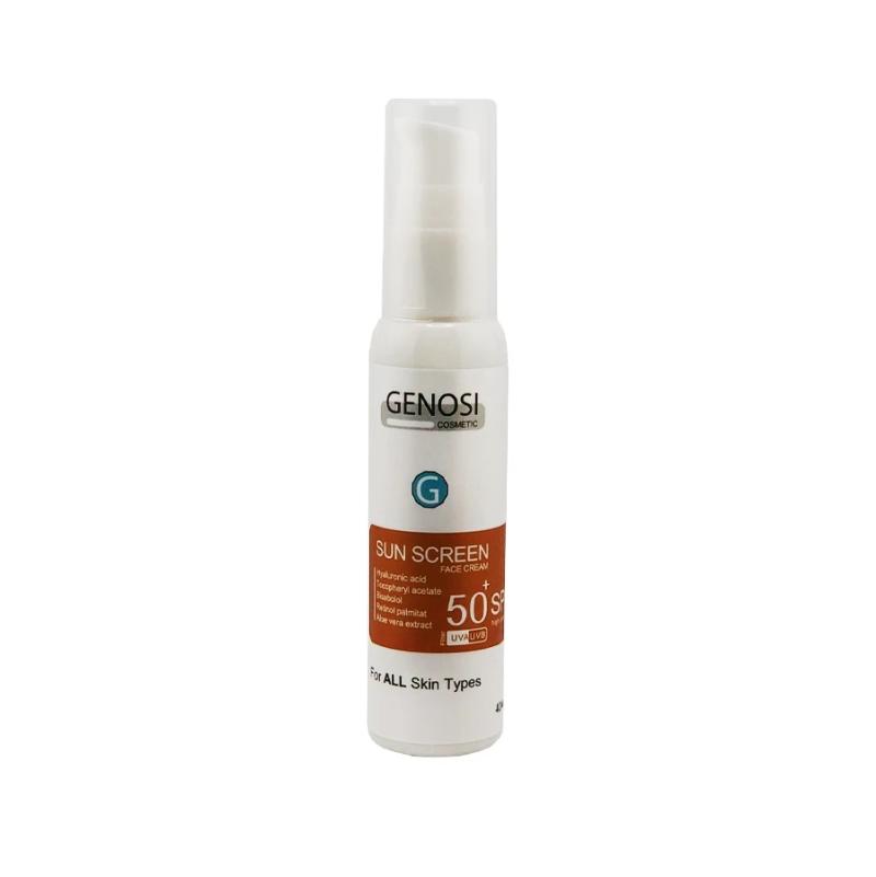 کرم ضد آفتاب بی رنگ گنوسی SPF50 مناسب انواع پوست 40 میلی‌لیتر - تصویر 2