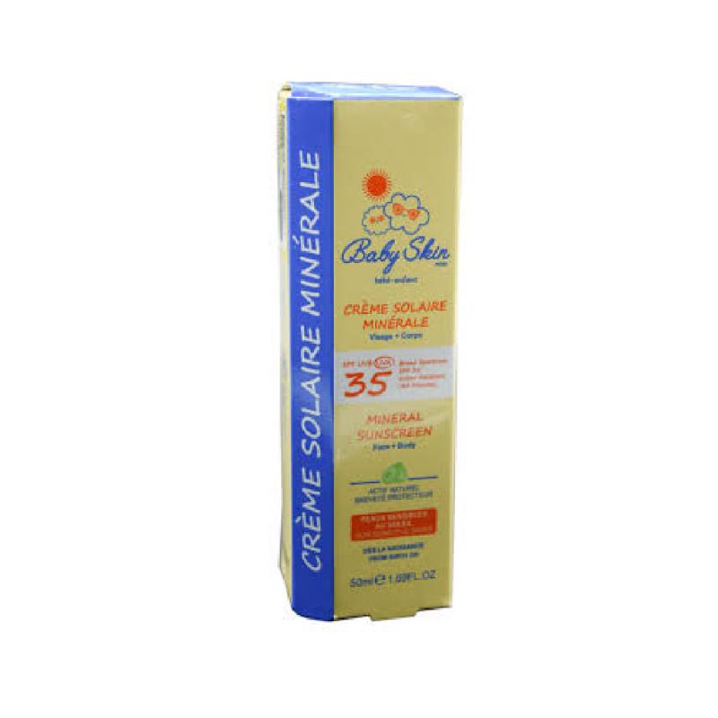 کرم ضد آفتاب کودک SPF35 بیبی اسکین - تصویر 2