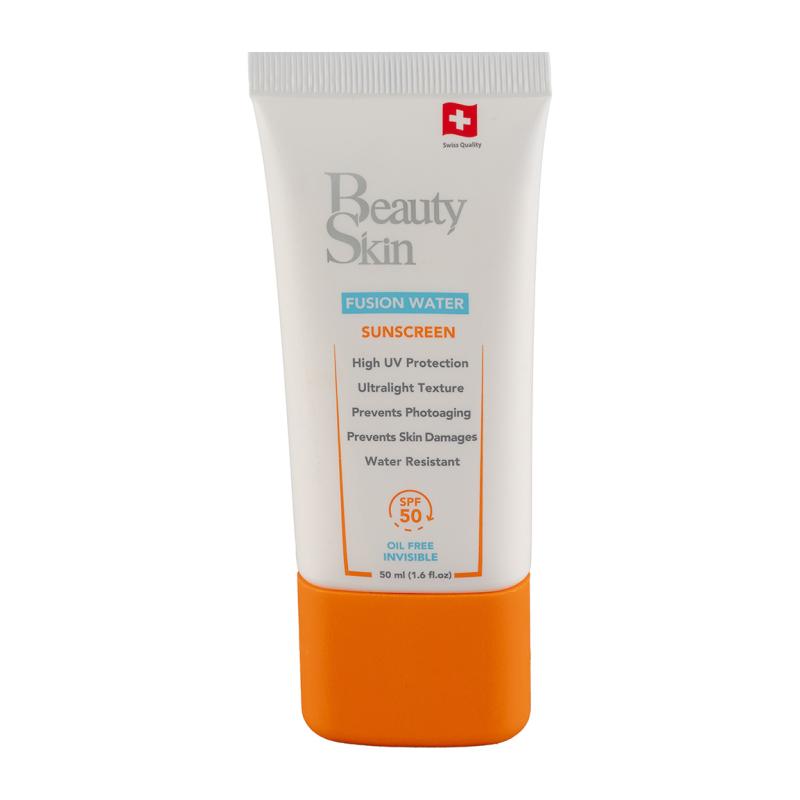 کرم ضد آفتاب بی رنگ فیوژن واتر بیوتی اسکین SPF50 فاقد جربی50 میلی لیتر - تصویر 2